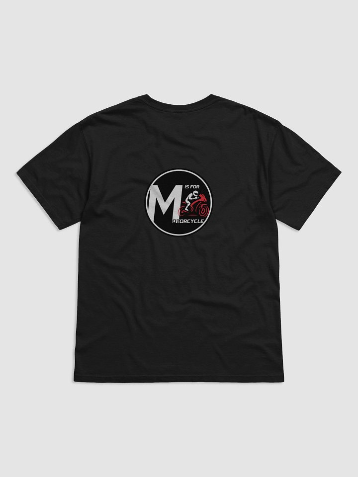 M is for Motorcycle: Front and Back Logo T-Shirt product image (2)