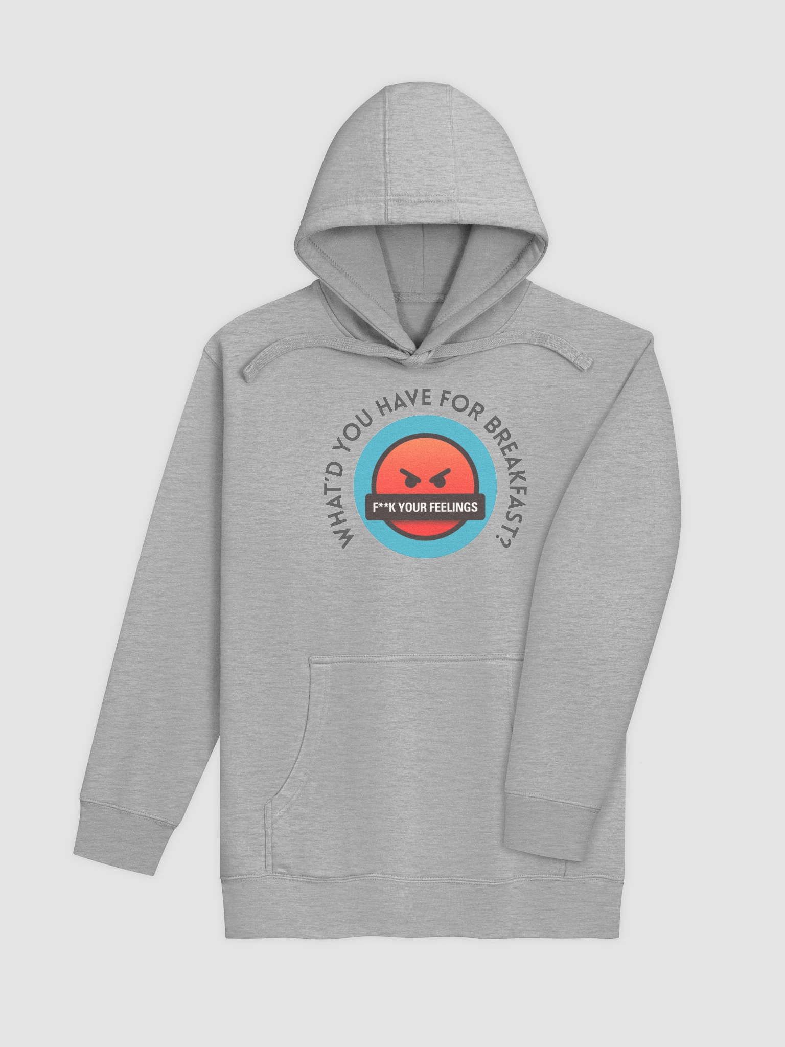 Breakfast Hoodie Black Text product image (12)