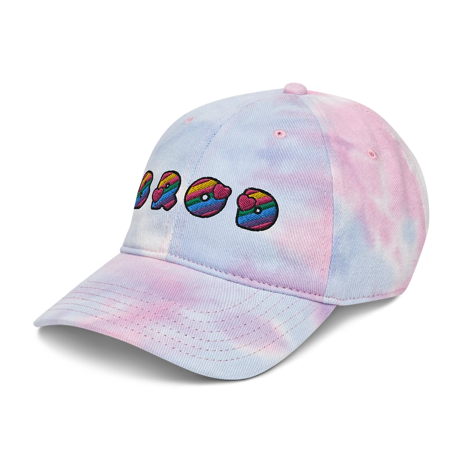 Bród Meaning Pride - Tie-Dye Embroidered Irish / Gaeilge / Gaelic Dad Hat for PRIDE 🏳️‍🌈 product image (10)