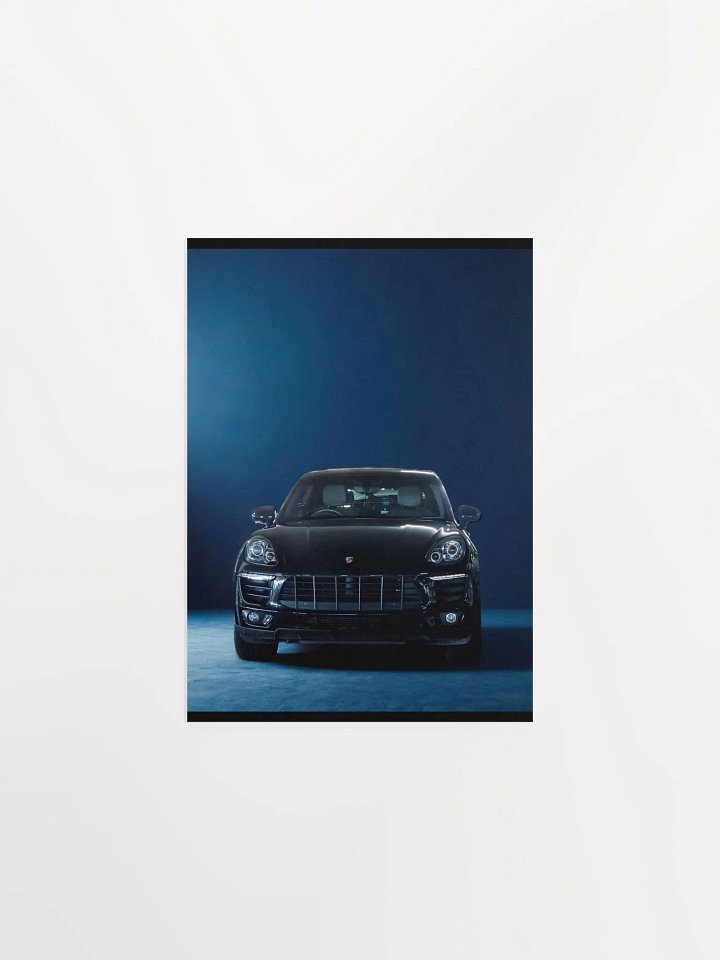 Fancy Black SUV Poster product image (1)