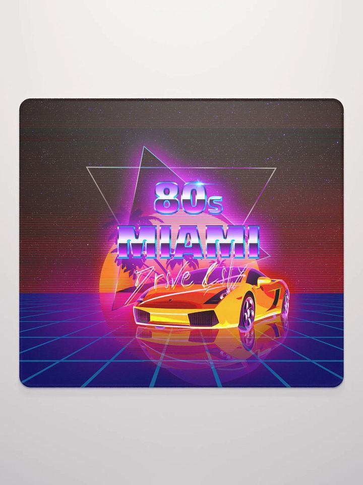 80s Miami Drive City - Gaming Mouse Pad product image (3)