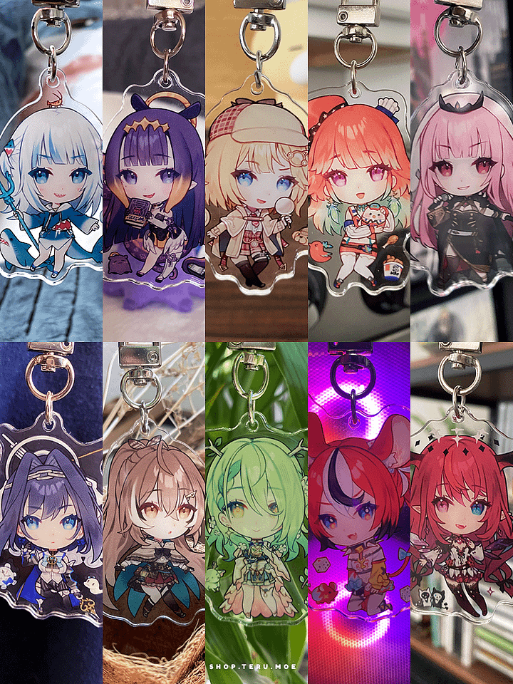Hololive EN Acrylic Charms product image (2)