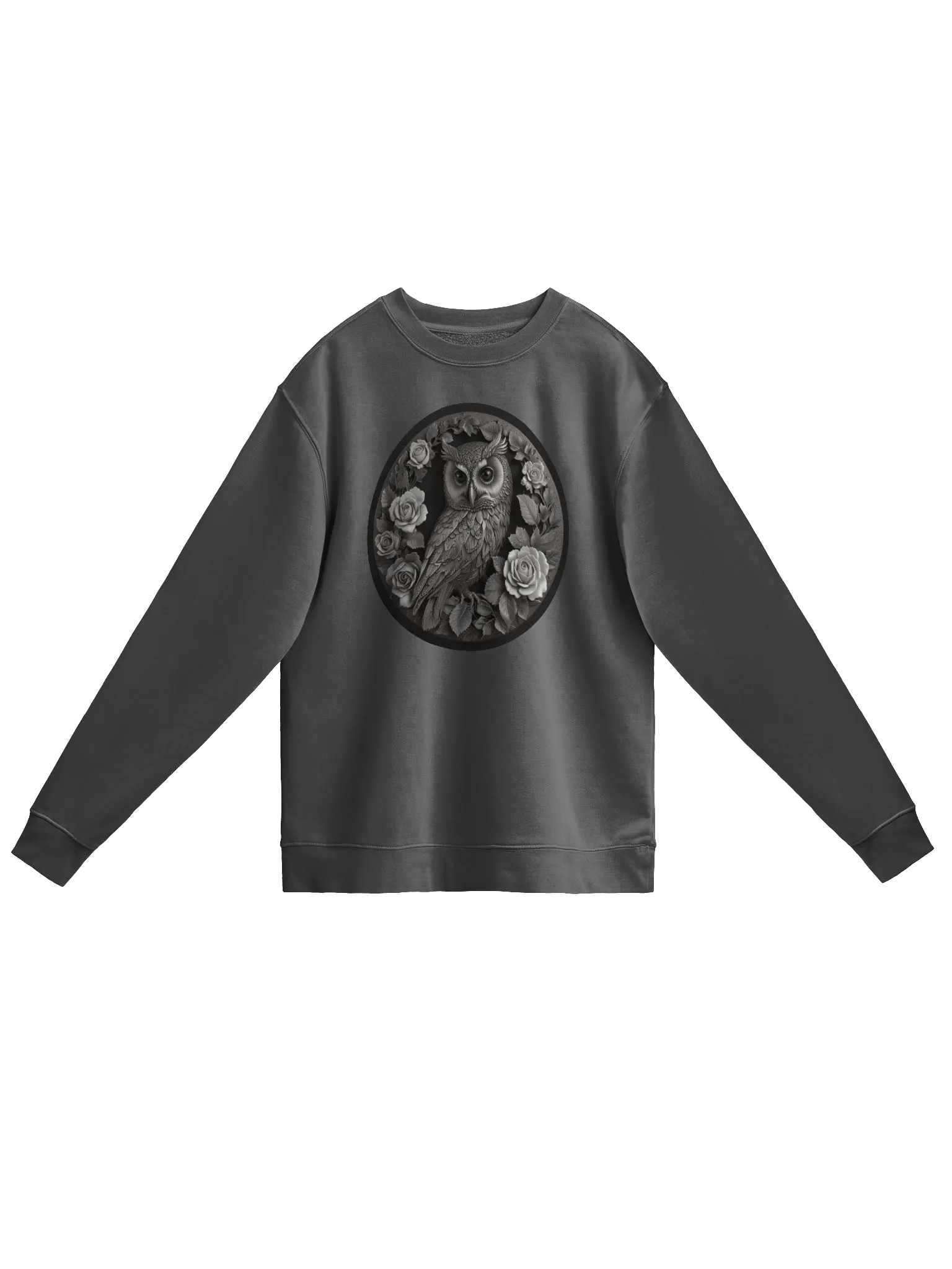 Mystic Owl and Roses Sweatshirt product image (6)