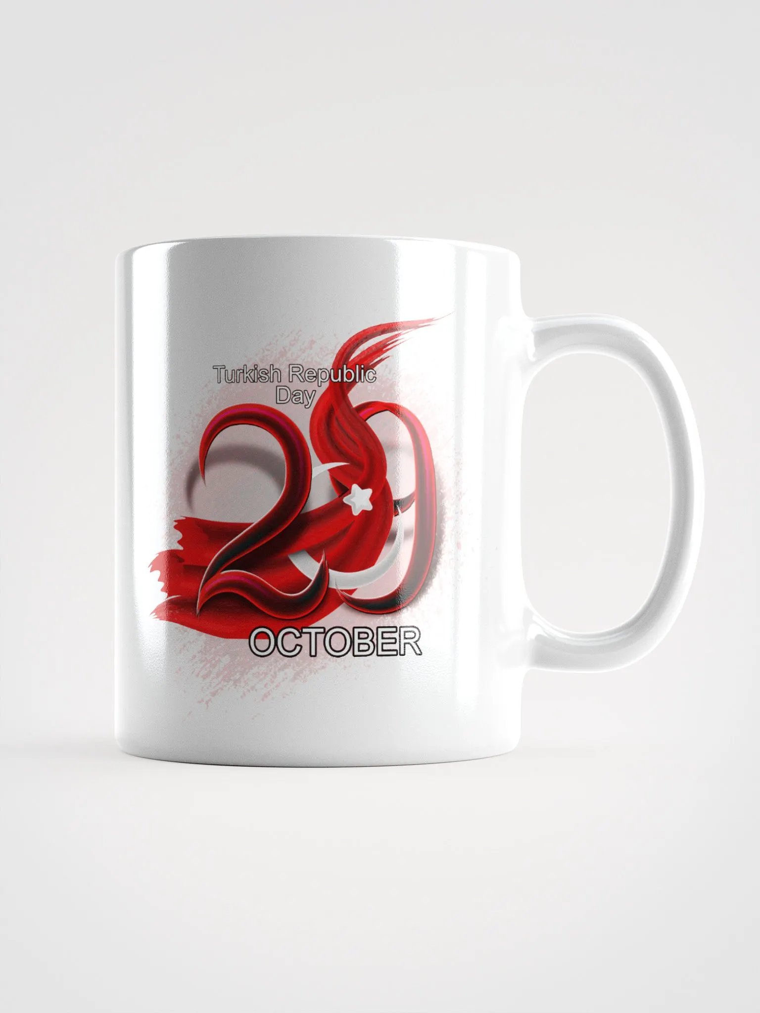 29 October Turkish Republic Day Mug. product image (1)