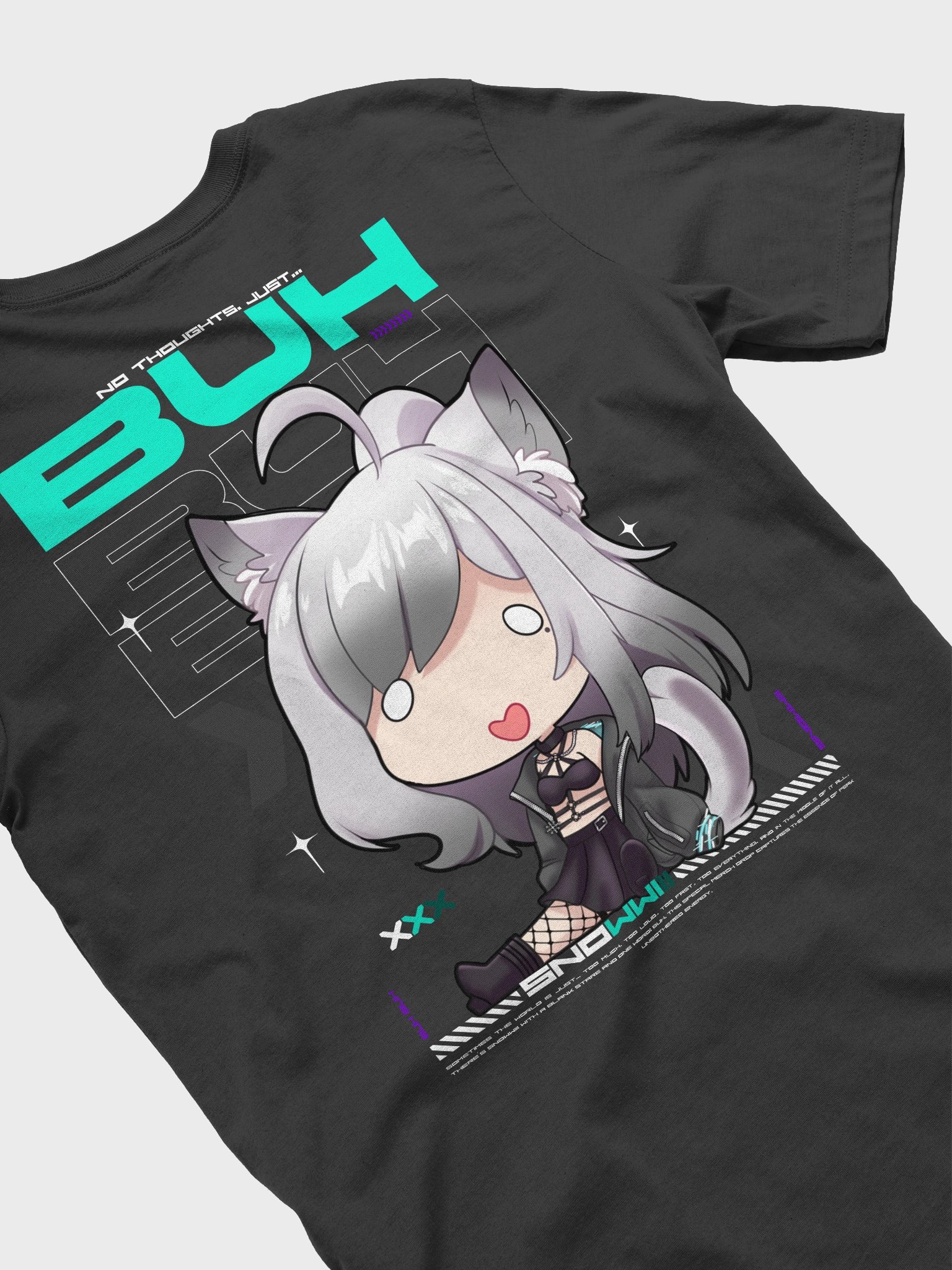 Snowwiii - Buhh Chibi Front & Back T-Shirt product image (4)