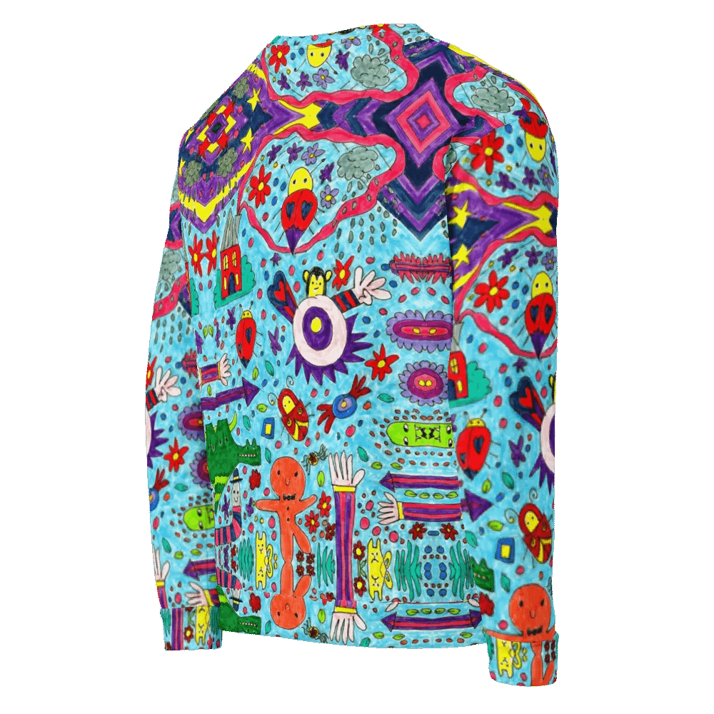 Abstract Doodle Characters Unisex Sweatshirt product image (9)