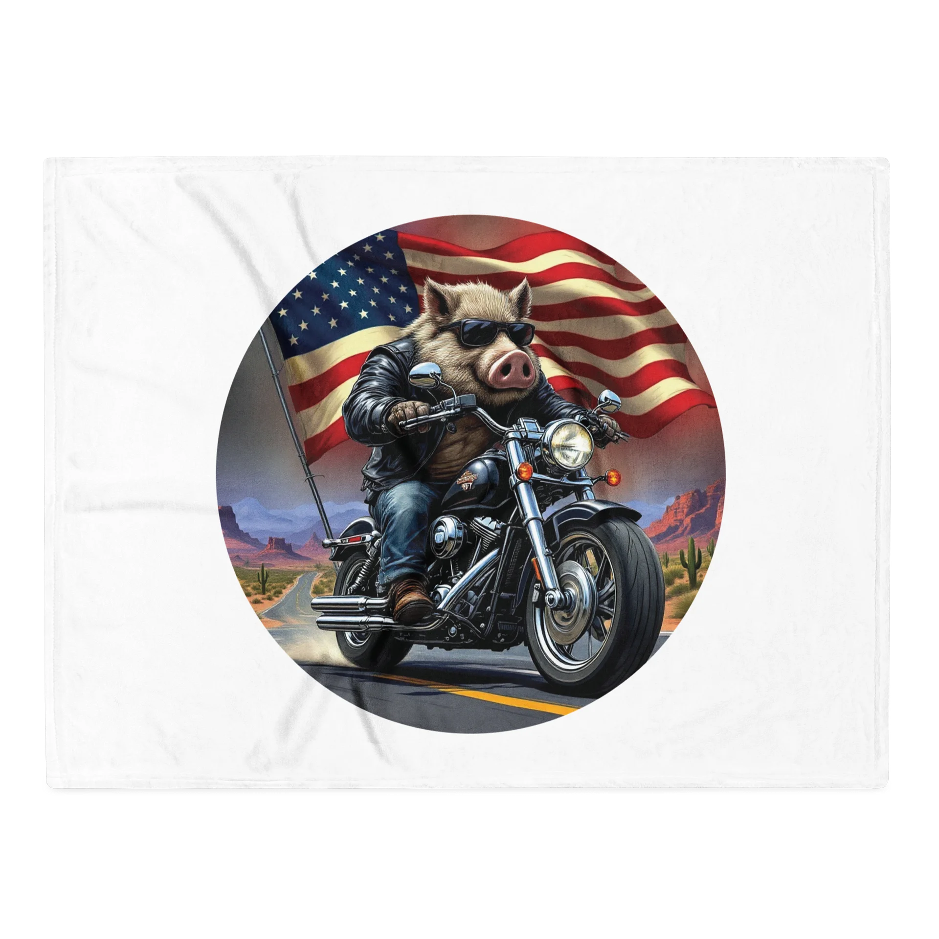 AEMP Printed Throw Blanket product image (2)