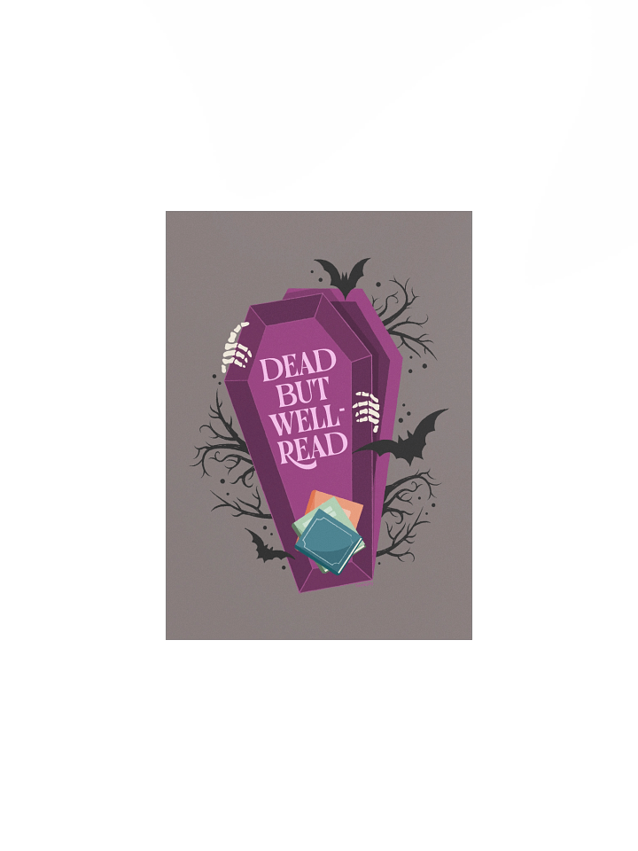 Dead But Well-Read Print product image (1)