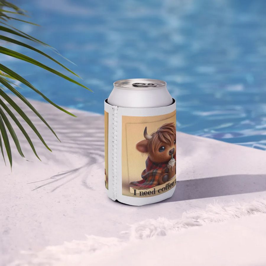 Coffee Cow Can Cooler product image (8)
