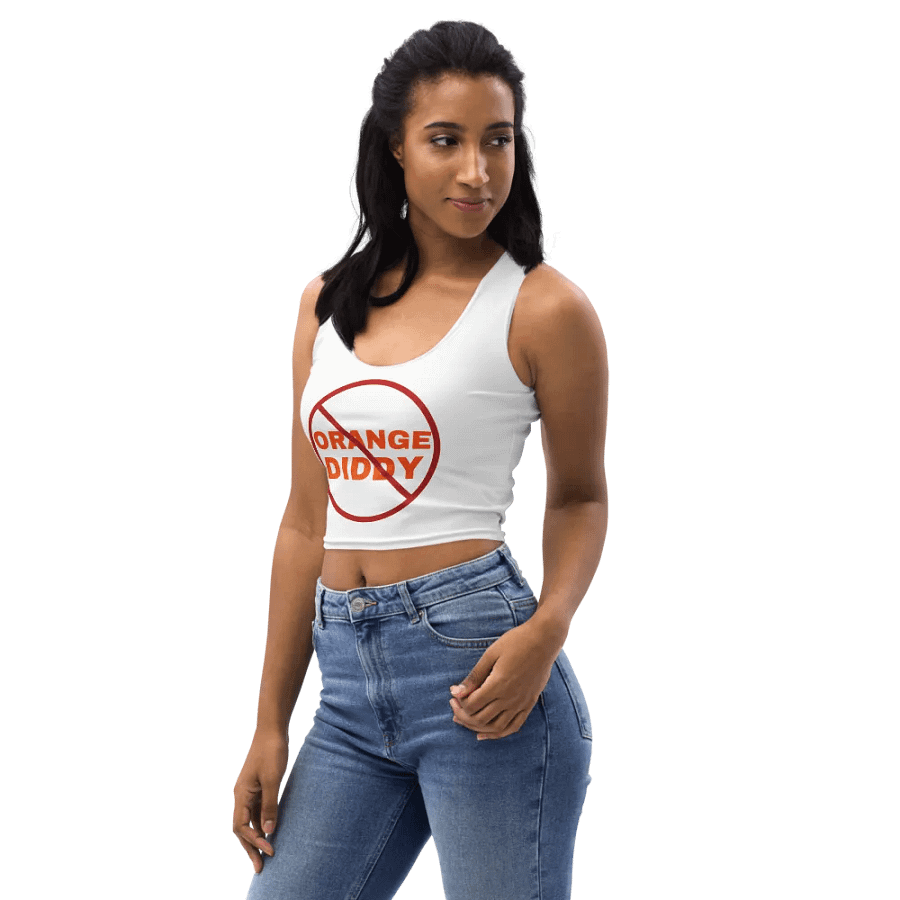 No Orange Diddy Stretchy Crop Top product image (1)