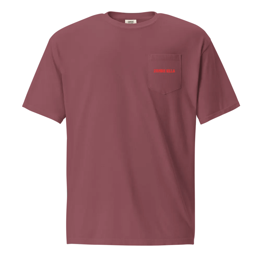 ZOMBIE KILLA Pocket Tee product image (1)
