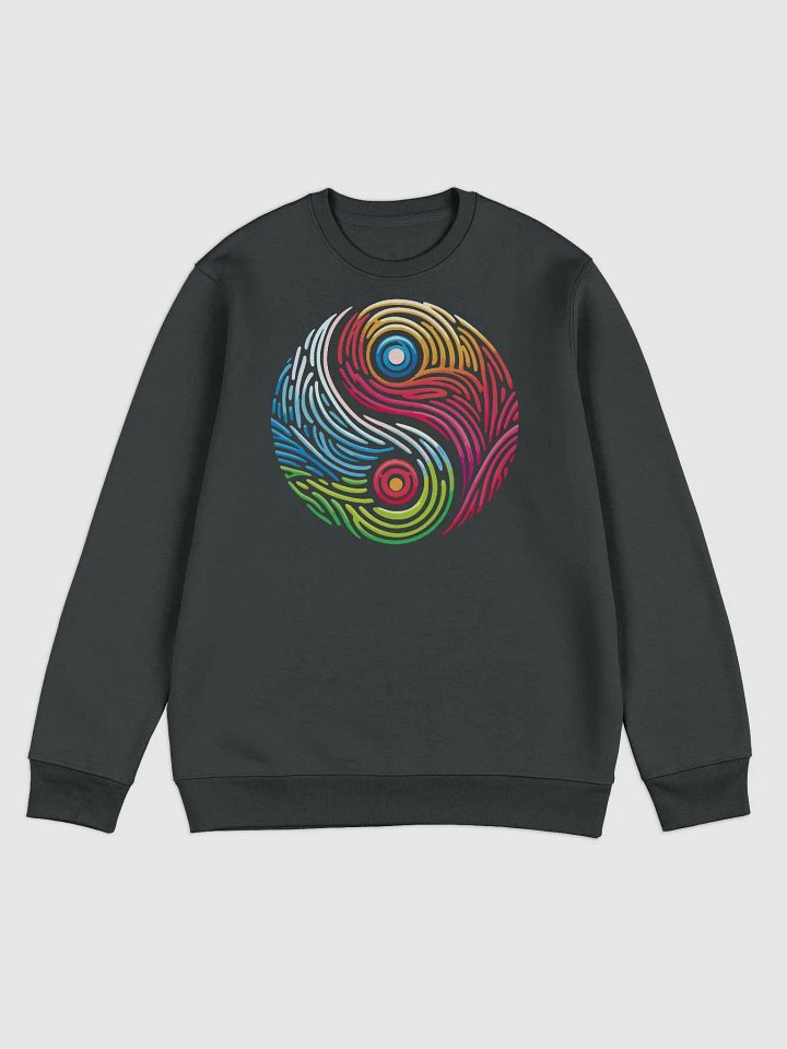 Spiral Balance Tee | Multi-Color Sacred Yin Yang Art product image (1)
