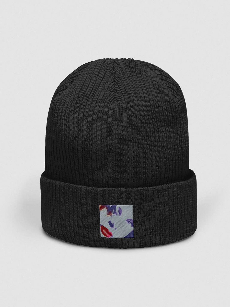 John DeNicola - She Said Embroidered Organic Ribbed Beanie product image (1)