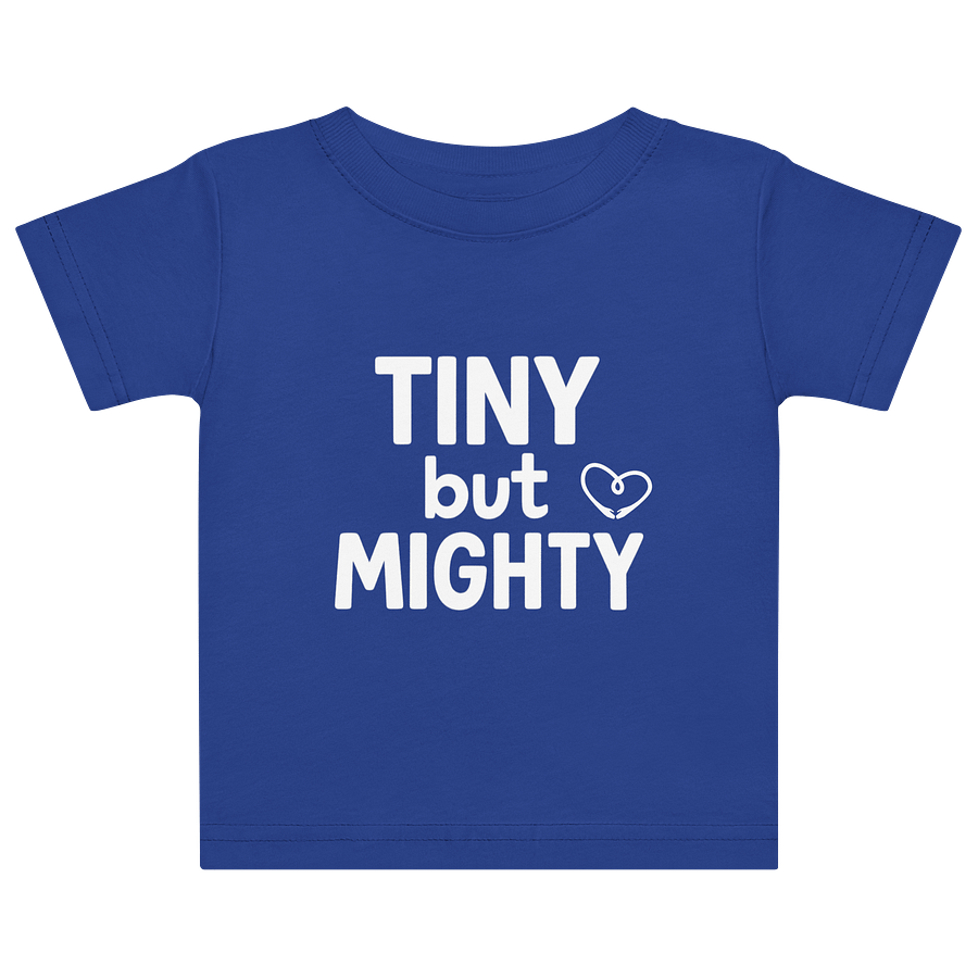 Tiny but Mighty Baby Jersey T-Shirt product image (1)