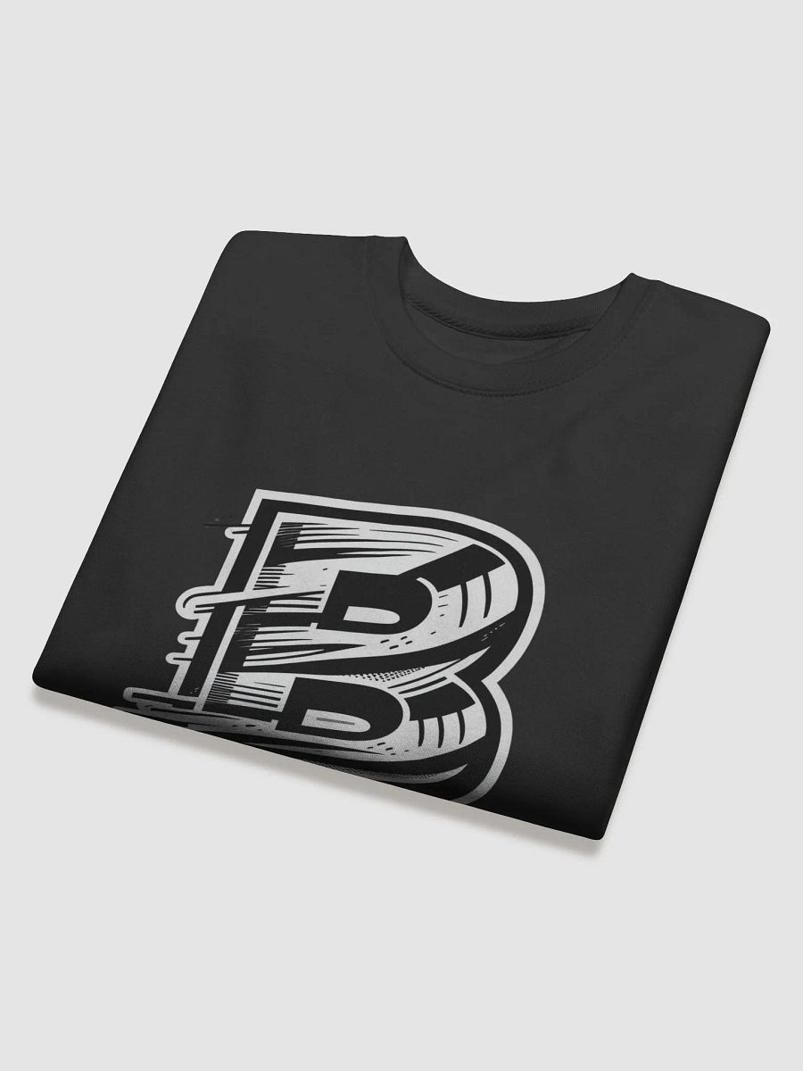 Dynamic Motion Letter B Graphic Sweatshirt product image (4)