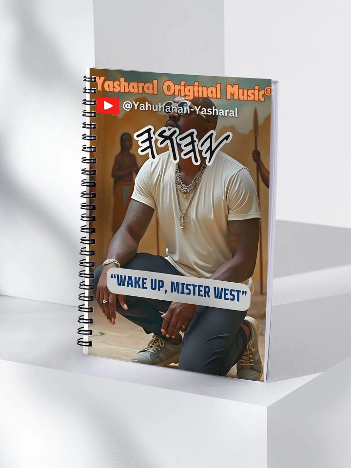 Yasharal Original Music: Wake Up, Mister West Notebook product image (2)
