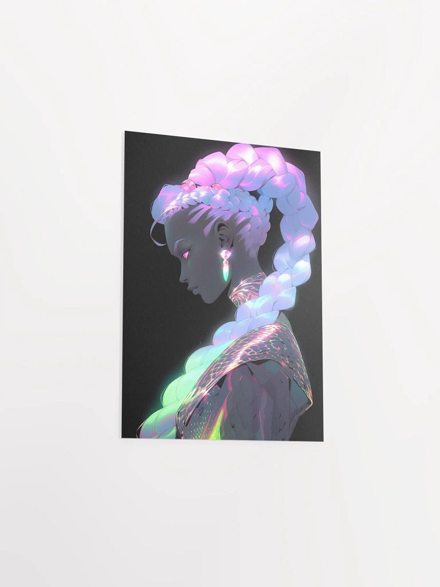 Iridescent Braids Matte Poster product image (6)