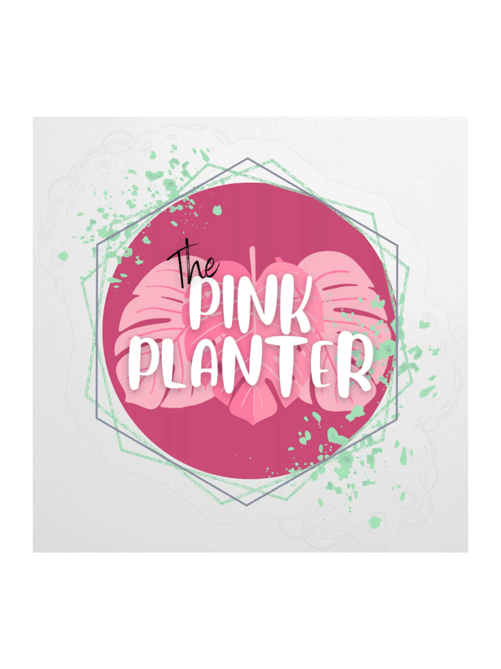 PinkPlanter Logo Sticker product image (2)
