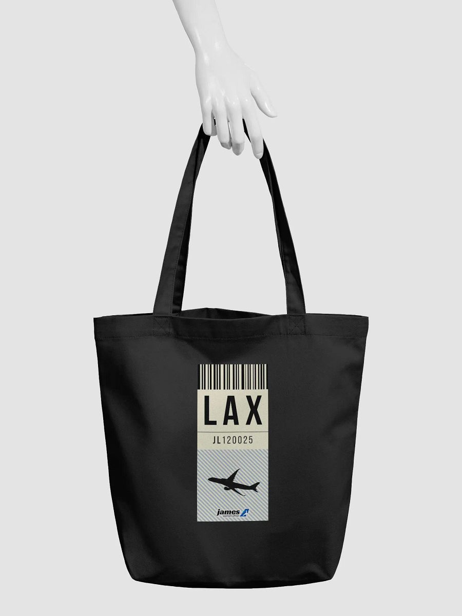 Los Angeles (LAX) Stylish Luggage Tag Tote Bag product image (3)
