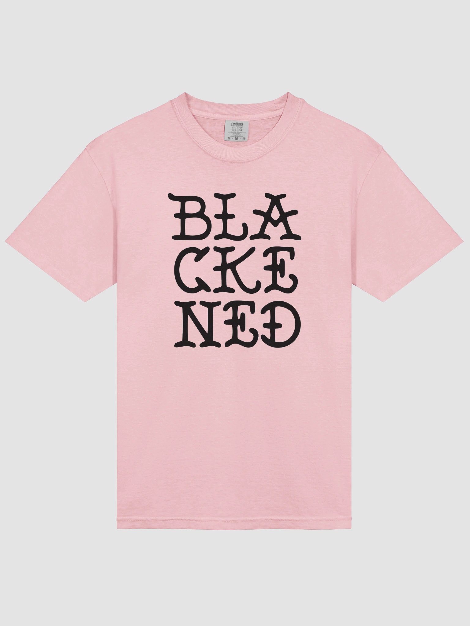 BLACKENED Vertical Lettering T-Shirt product image (10)