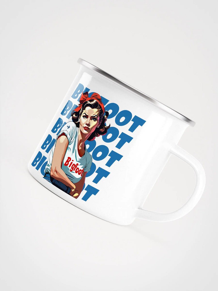 Bigfoot Girl Metal Mug product image (5)