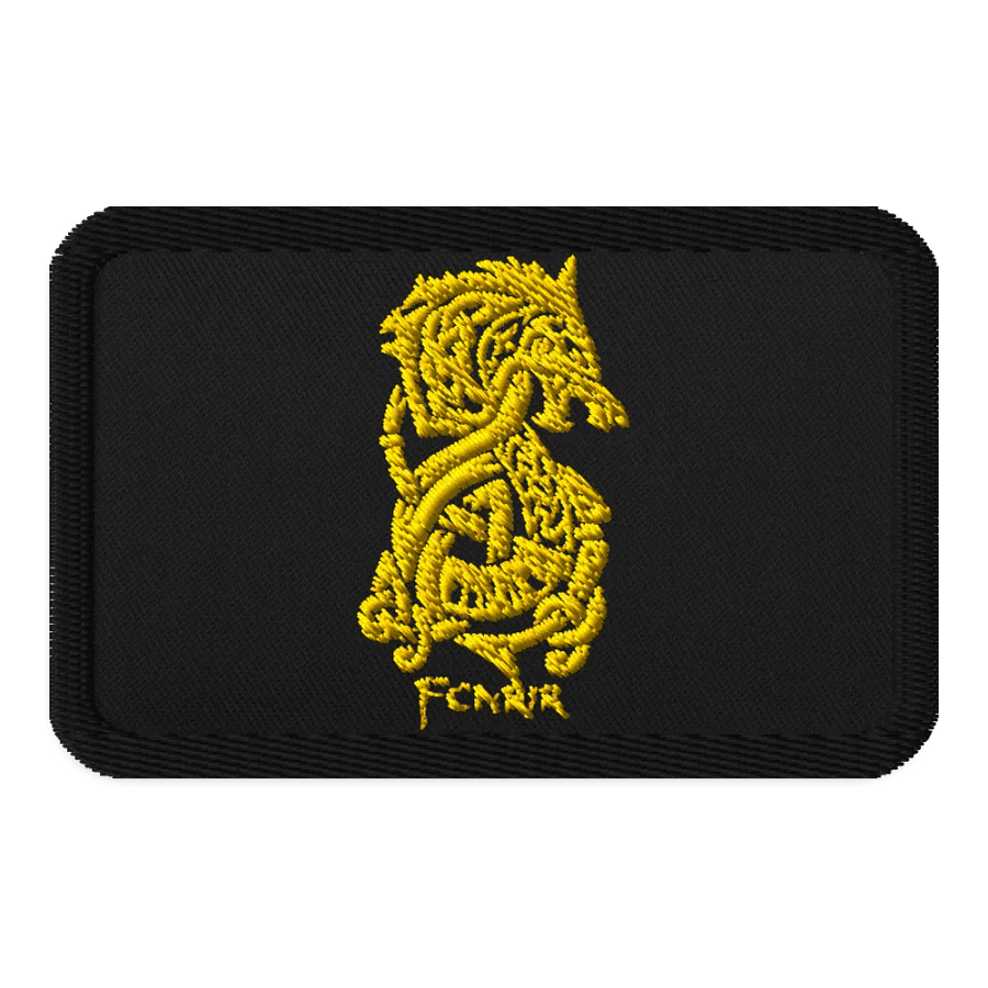 FENRIR Embroidered Patch product image (1)