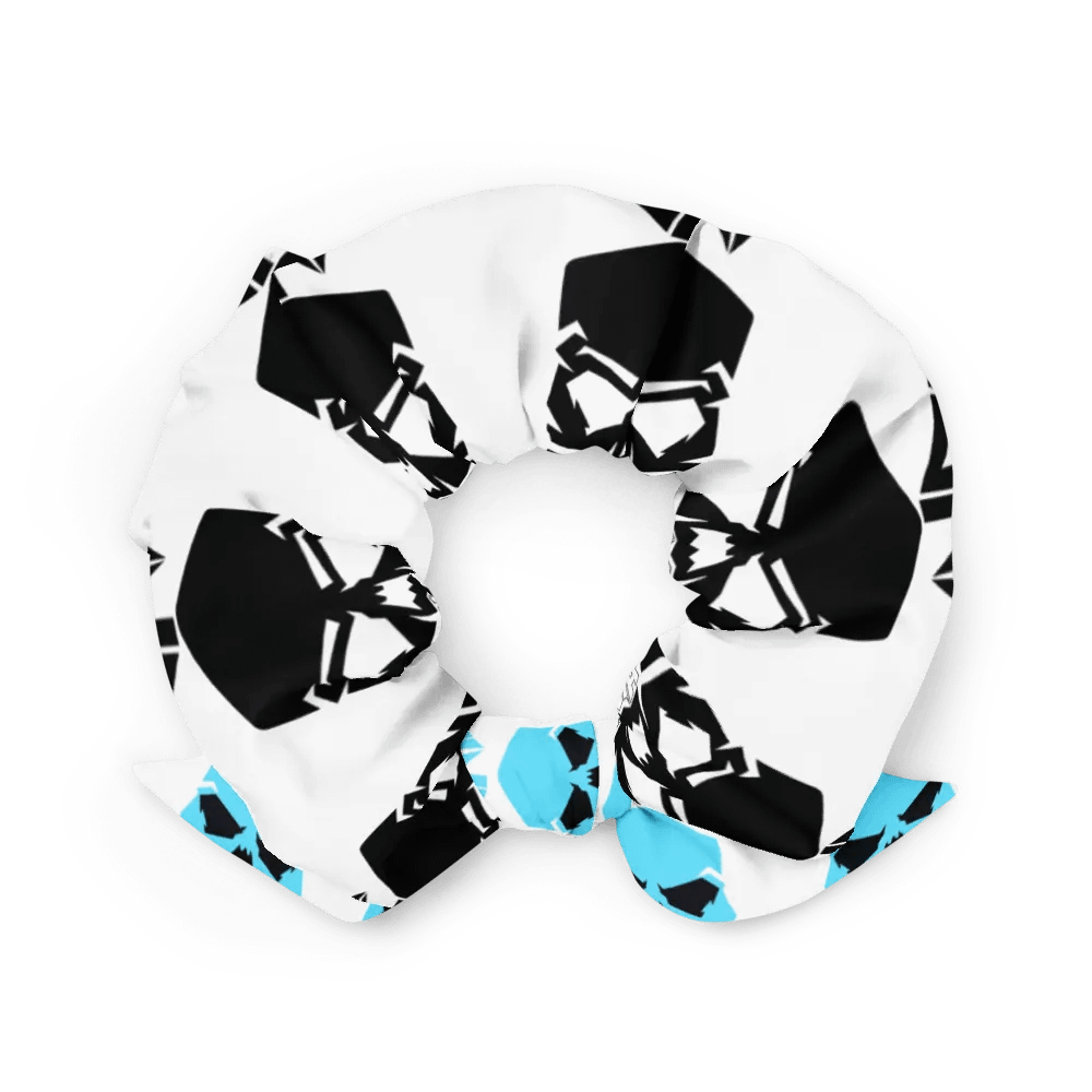 Black Beard Scrunchie (Black and Teal) product image (3)
