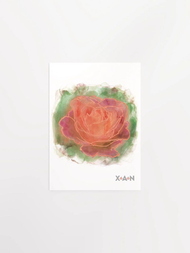 Rose Watercolour (print.) product image (1)
