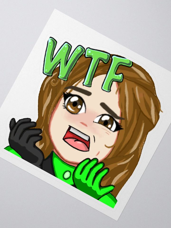 WTF Emote Sticker product image (2)