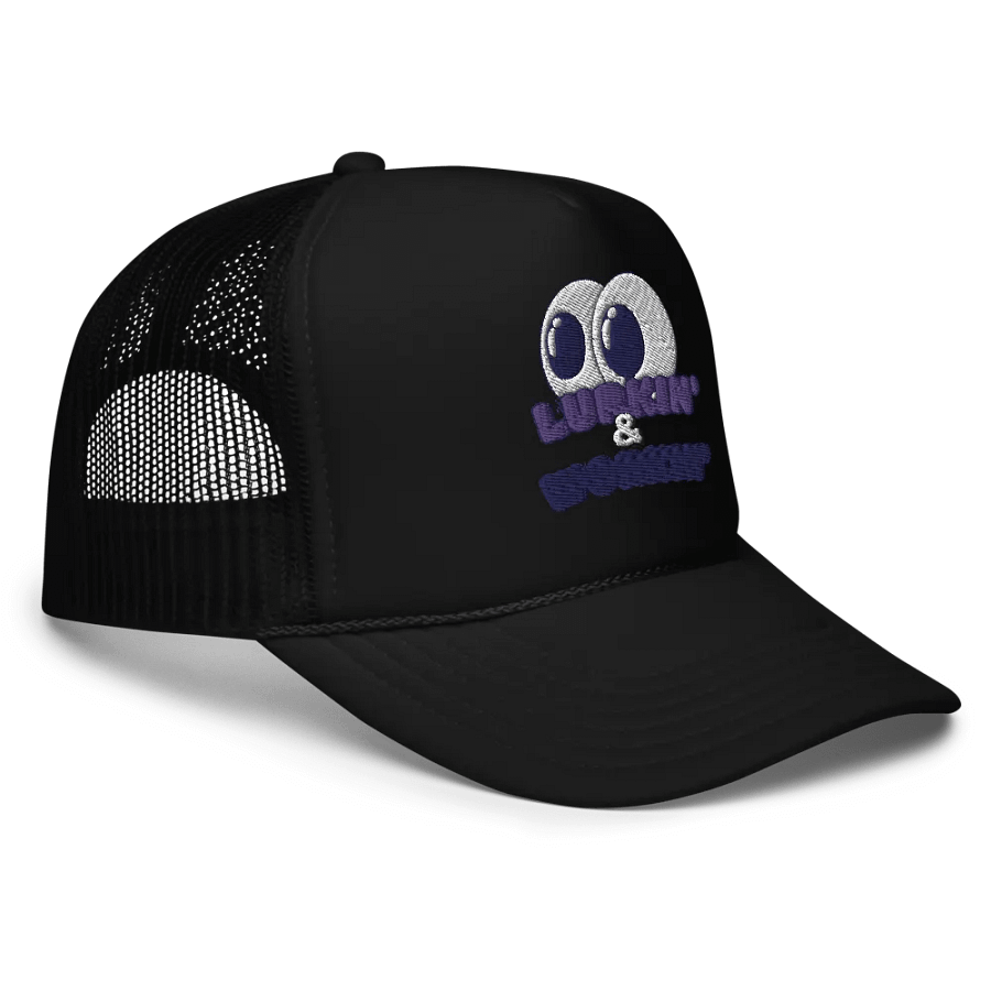 LURKIN' & Workin' 2 Foam Trucker Hat product image (3)