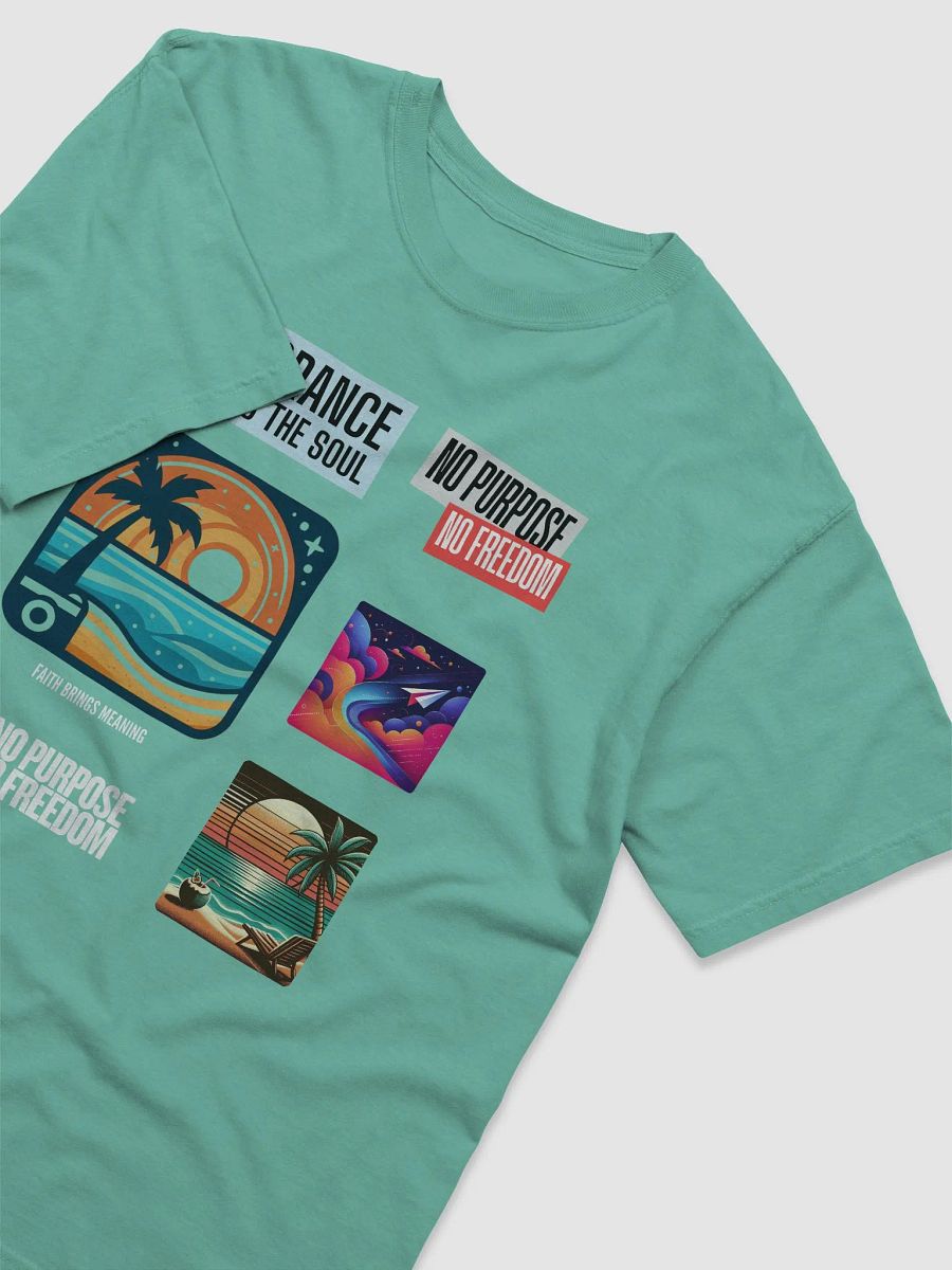 Surreal Sunset Cotton Tee | no purpose no freedom product image (77)