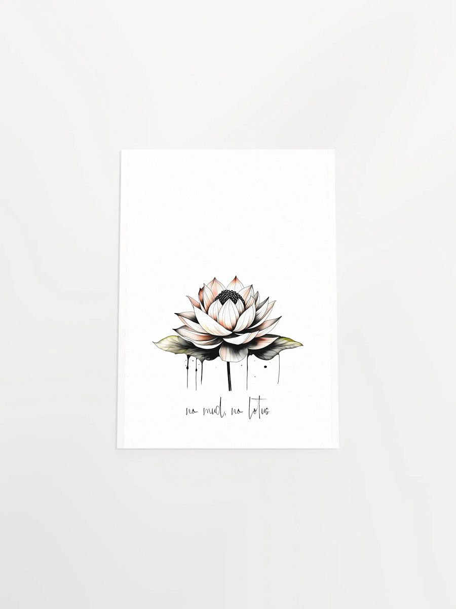No Mud, No Lotus Poster Print product image (32)
