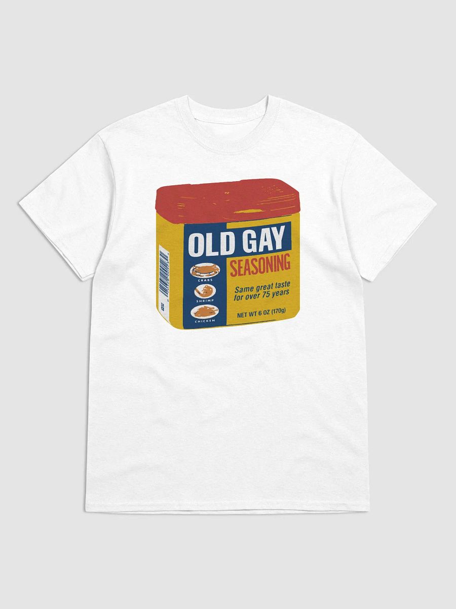 Old Gay Tee 🦀 White product image (1)
