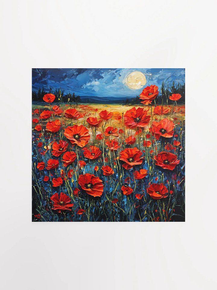 Lunar Brilliance over Scarlet Blooms product image (1)