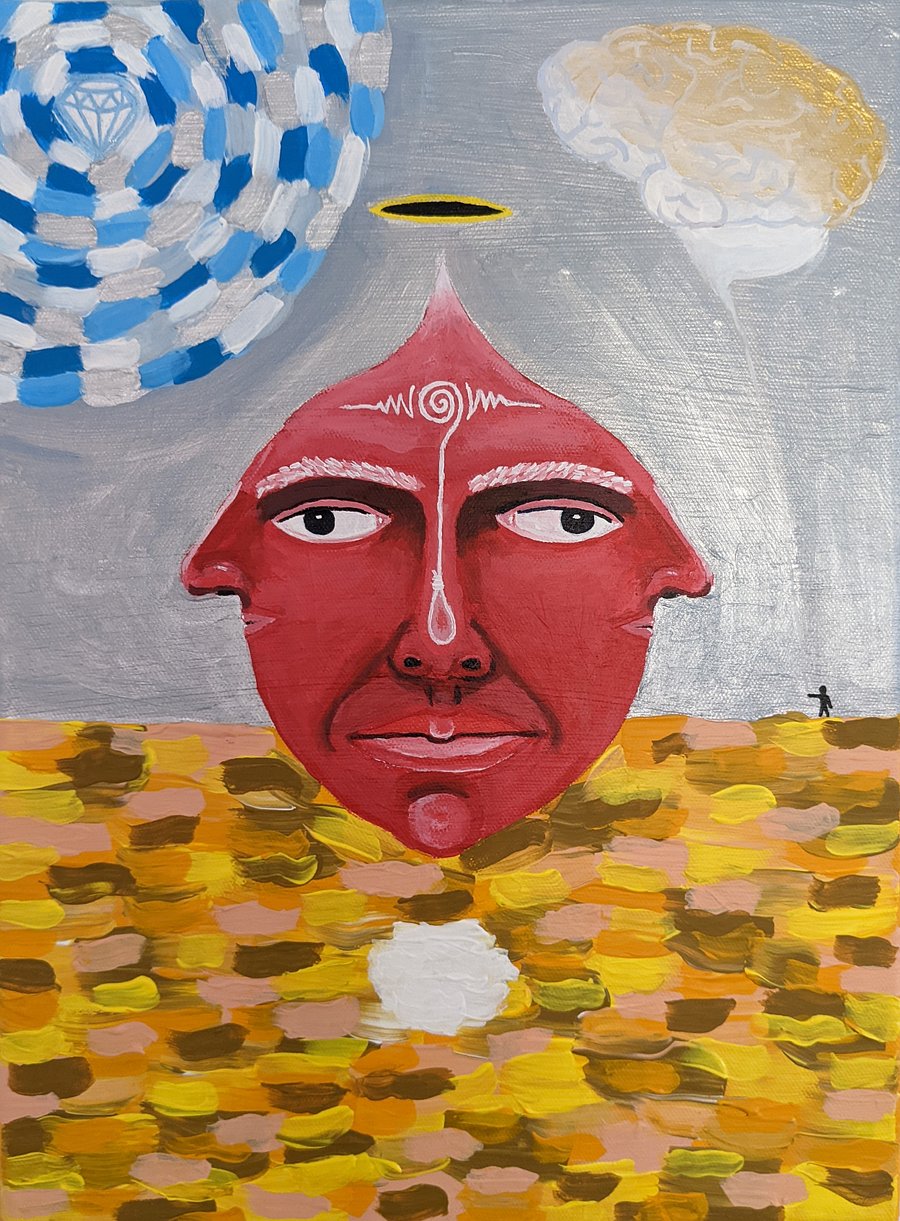 'Look Ma, I'm an Angel' Painting product image (1)