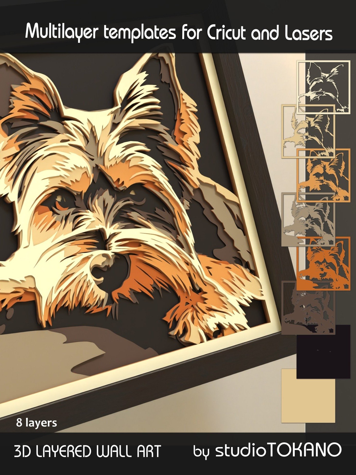 Yorkie Shadow Box product image (5)
