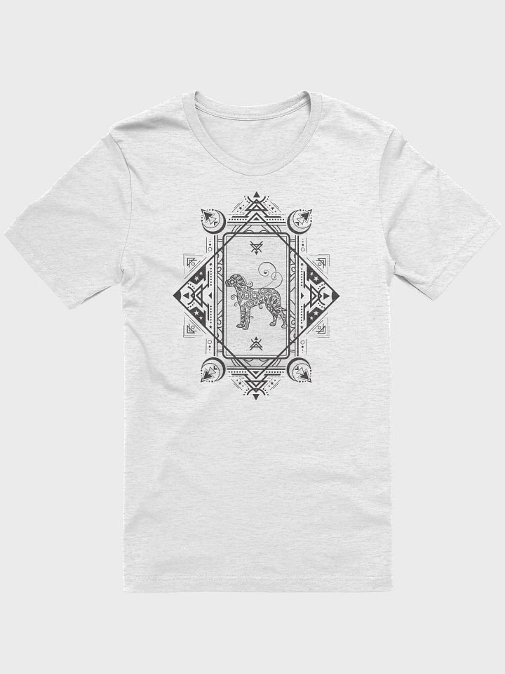Geometric Dog Mandala T-Shirt - Tribal Spirit Animal Tee product image (1)