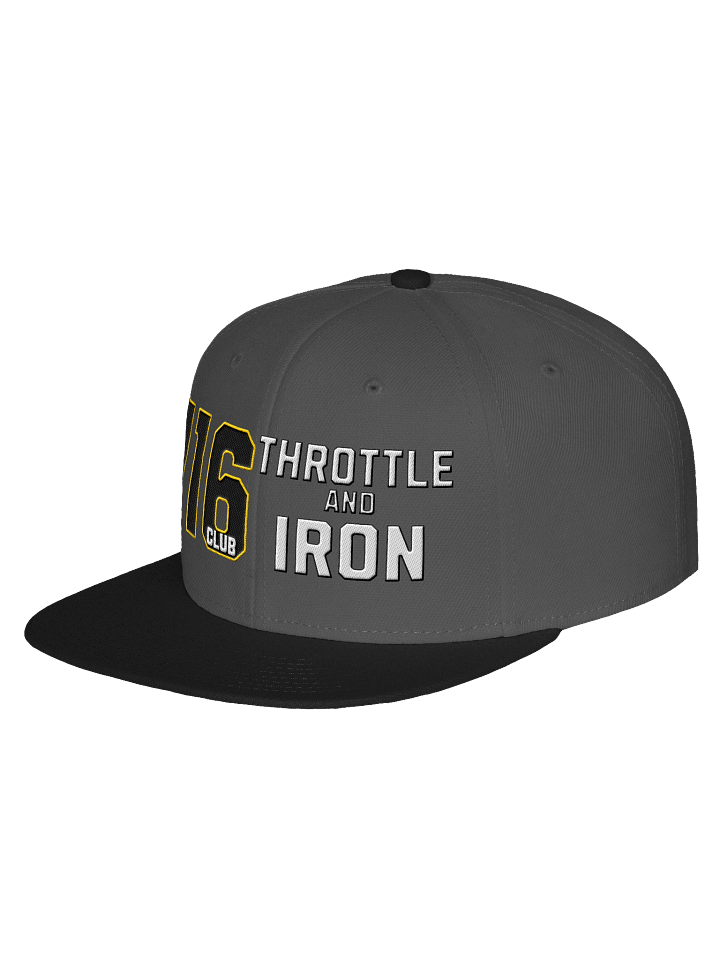 116 Club Throttle & Iron Snapback Hat product image (18)