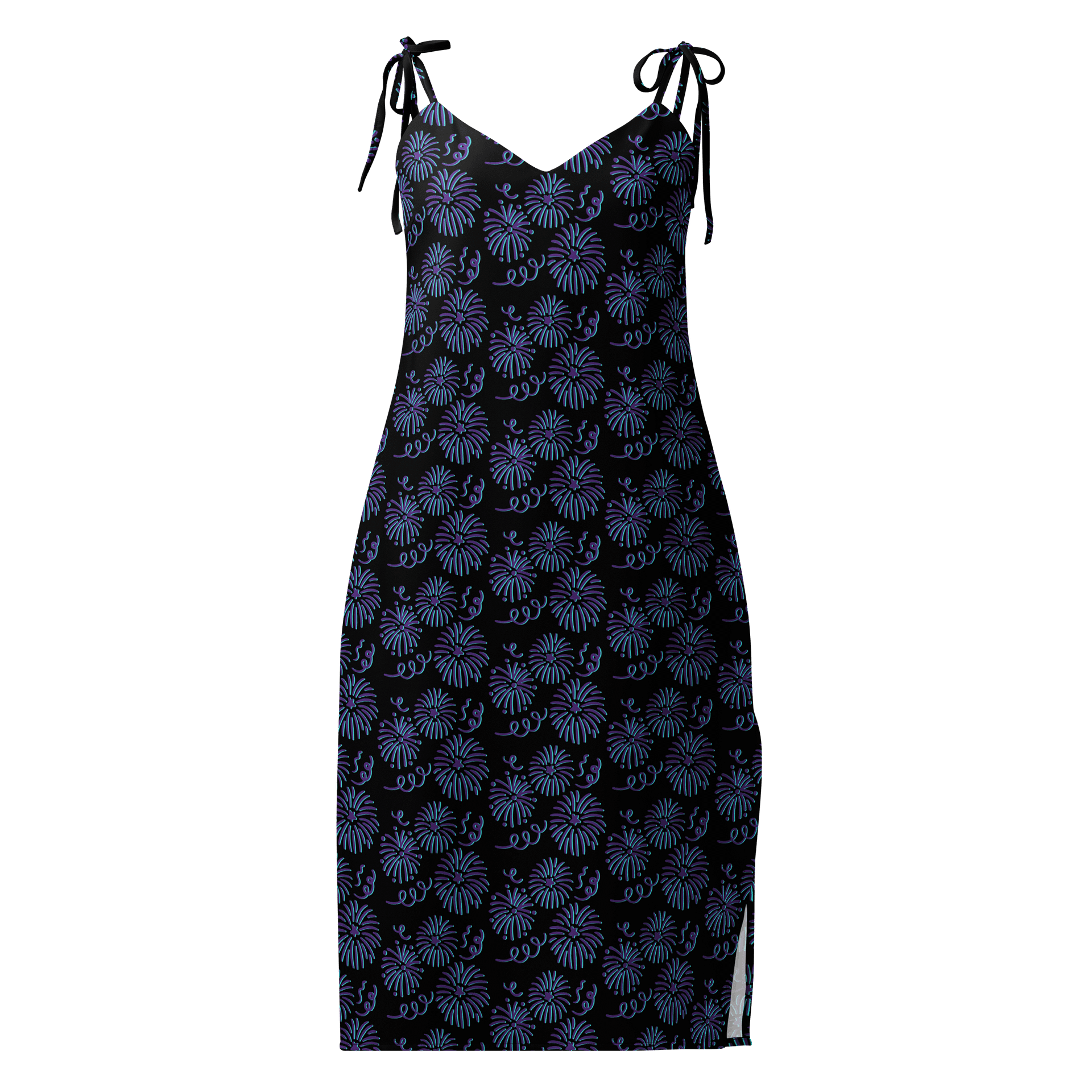 Fireworks Slit Dress product image (1)