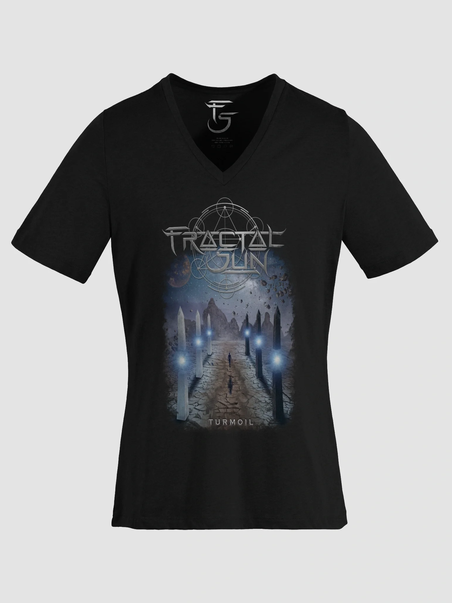 Turmoil Women's Relaxed V-Neck T-Shirt product image (18)