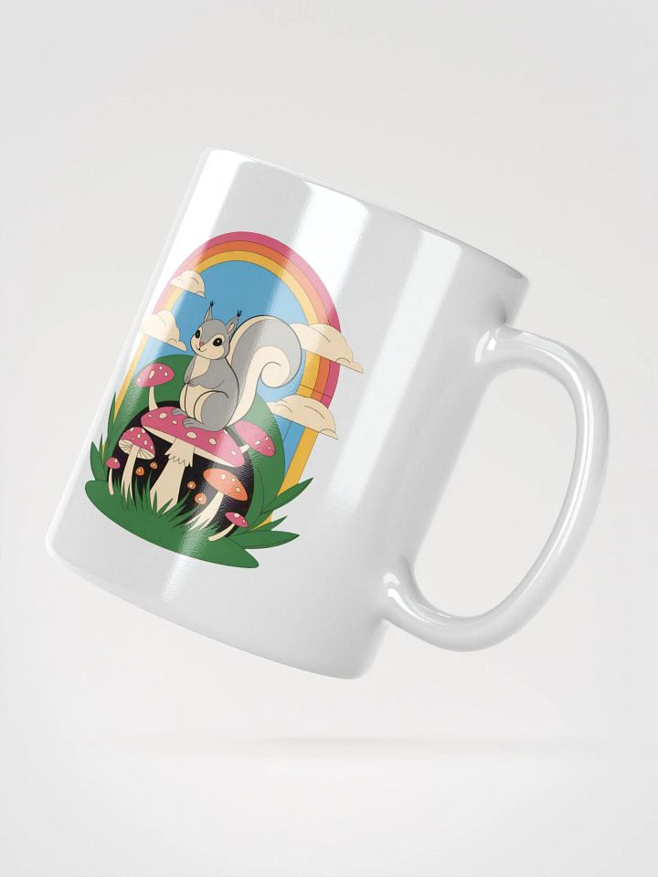 Whimsical Squirrel and Mushroom Mug product image (5)