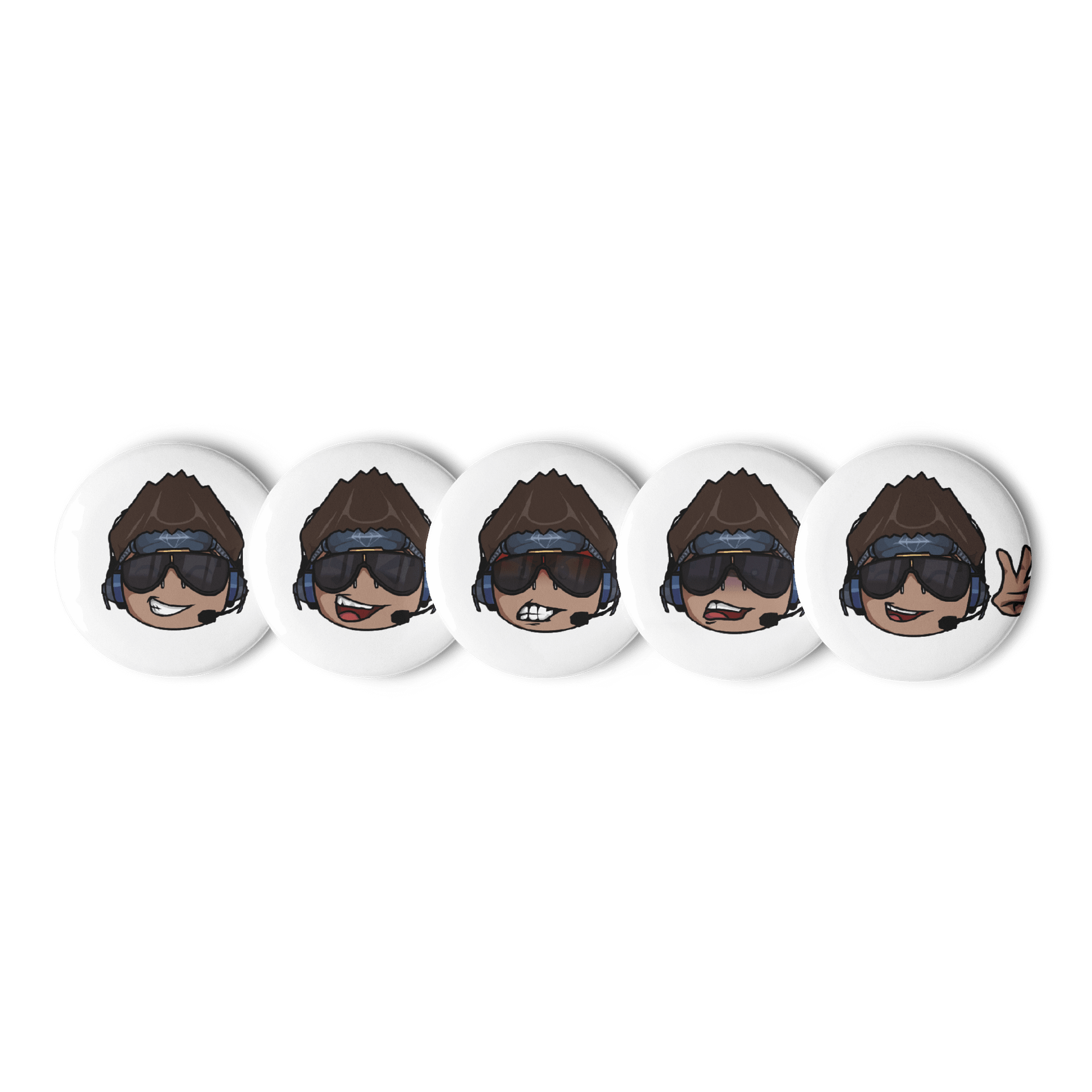 DarkSky Emojis Pin Button Set 1 product image (1)