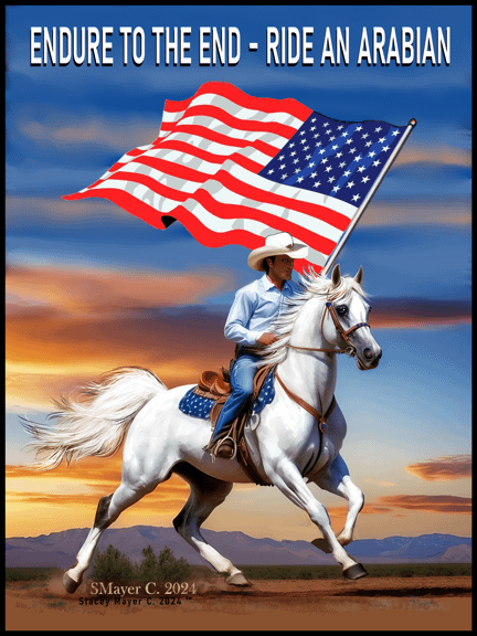Arabian Patriot Ride Embroidered Patch product image (8)