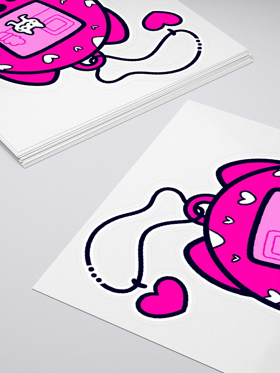 Lovely Digital Meow Sticker 2 - Hot Pink product image (11)