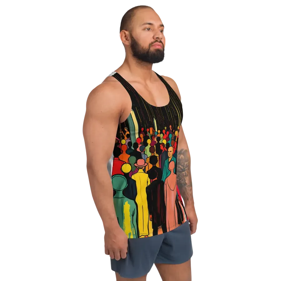 Electric Dreamers All-Over Tank Top product image (3)