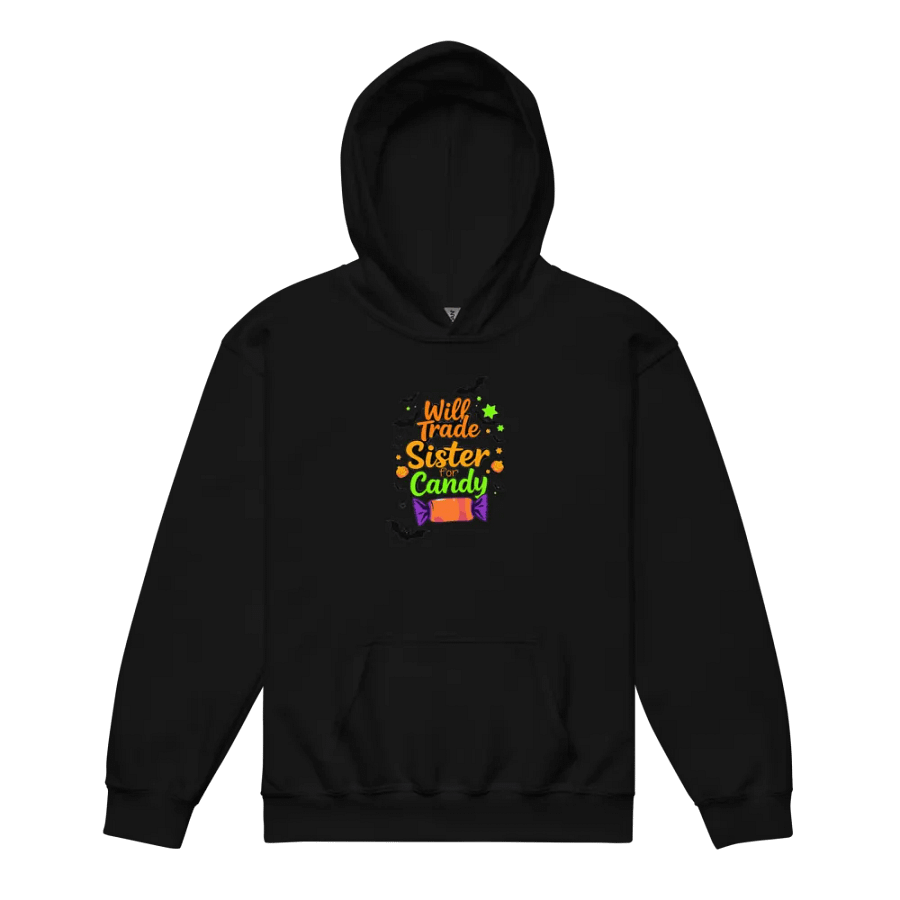 Will Trade Sister For Candy Youth Hoodie product image (11)