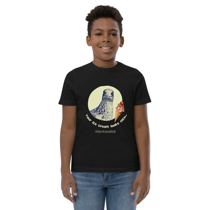 Gavin the Gull - Your ice cream looks nice... Youth T-shirt product image (1)