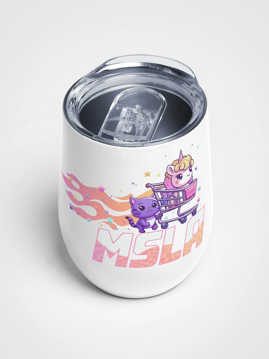 MSLA Sparkles Amigos - Wine Tumbler product image (4)