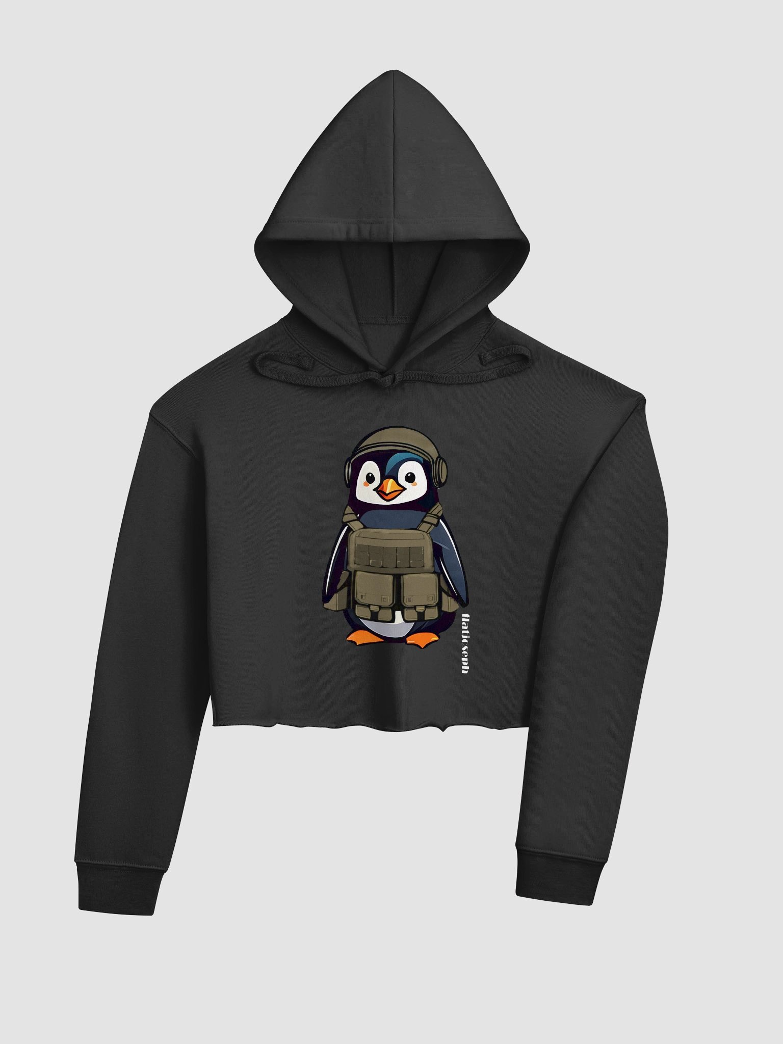 tactical Penguin Military Crop Hoodie product image (4)