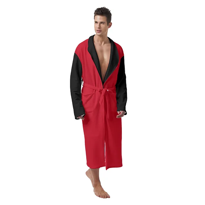 All-Over Print Men's Heavy Fleece Robe product image (1)